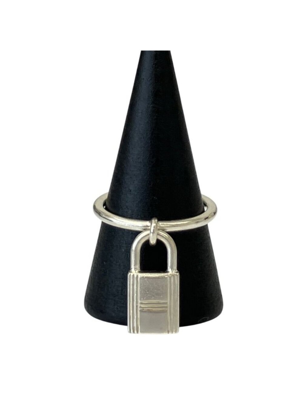 Hermes Kelly Ring Silver